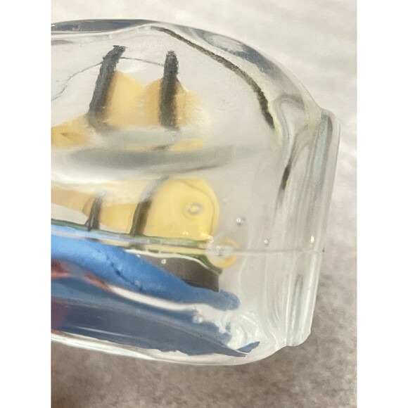 VTG R.O.C. Ship in a Glass Bottle – Miniature Sailboat Made in Taiwan - Picture 7 of 8